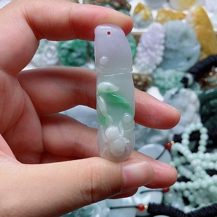 吊坠(不含链)未镶嵌翡翠1