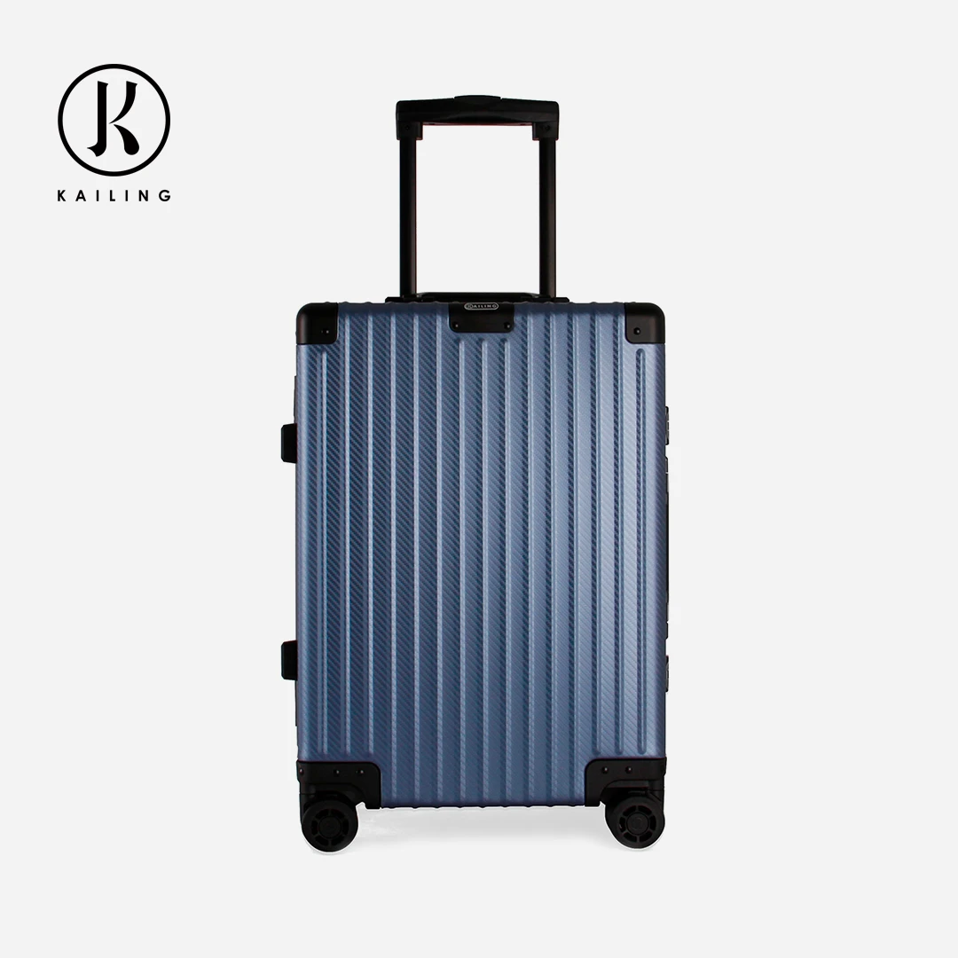 凯灵逐光Pursui 系列铝镁合金小包角时尚商务高端行李箱拉杆箱