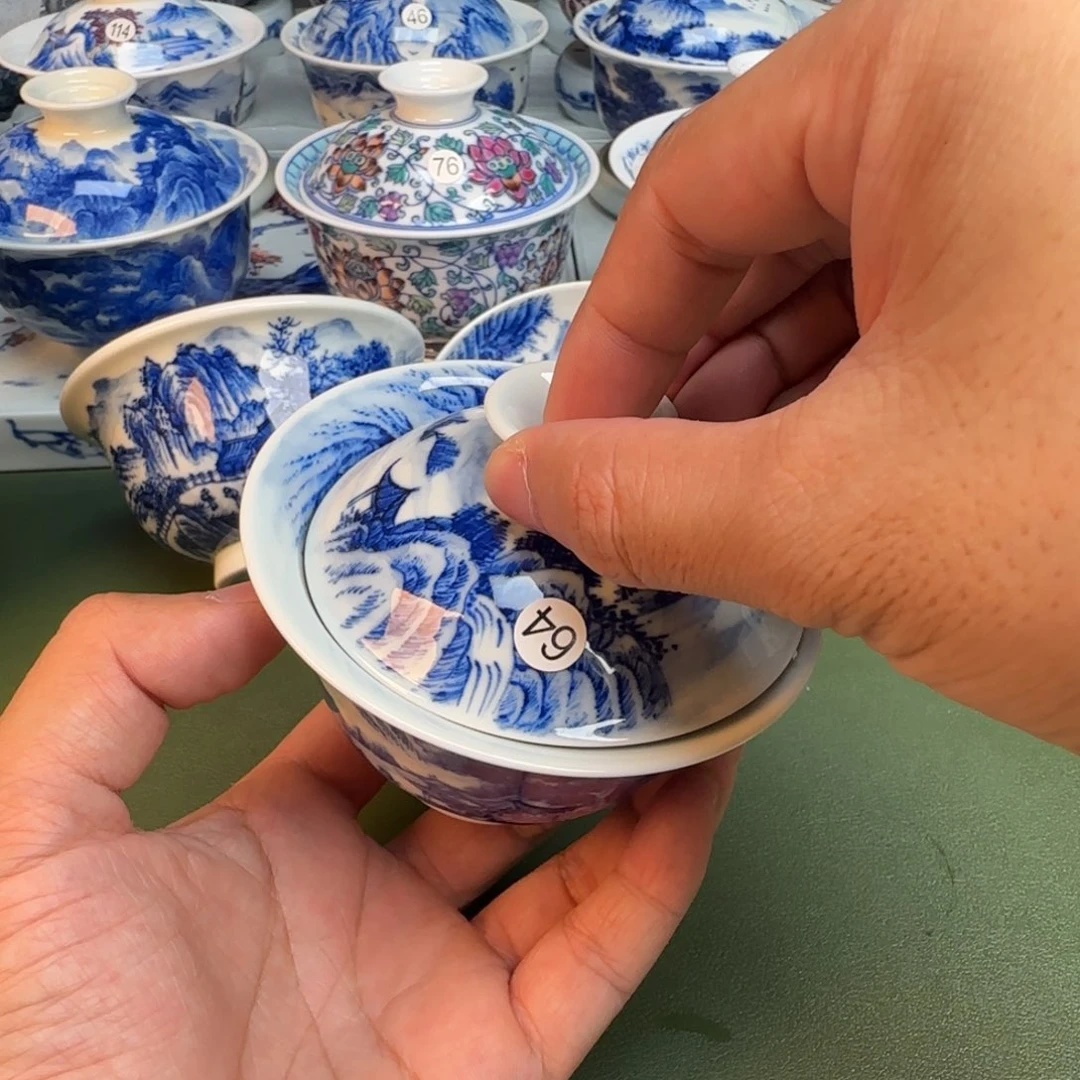 纯手工纯手绘茶具64