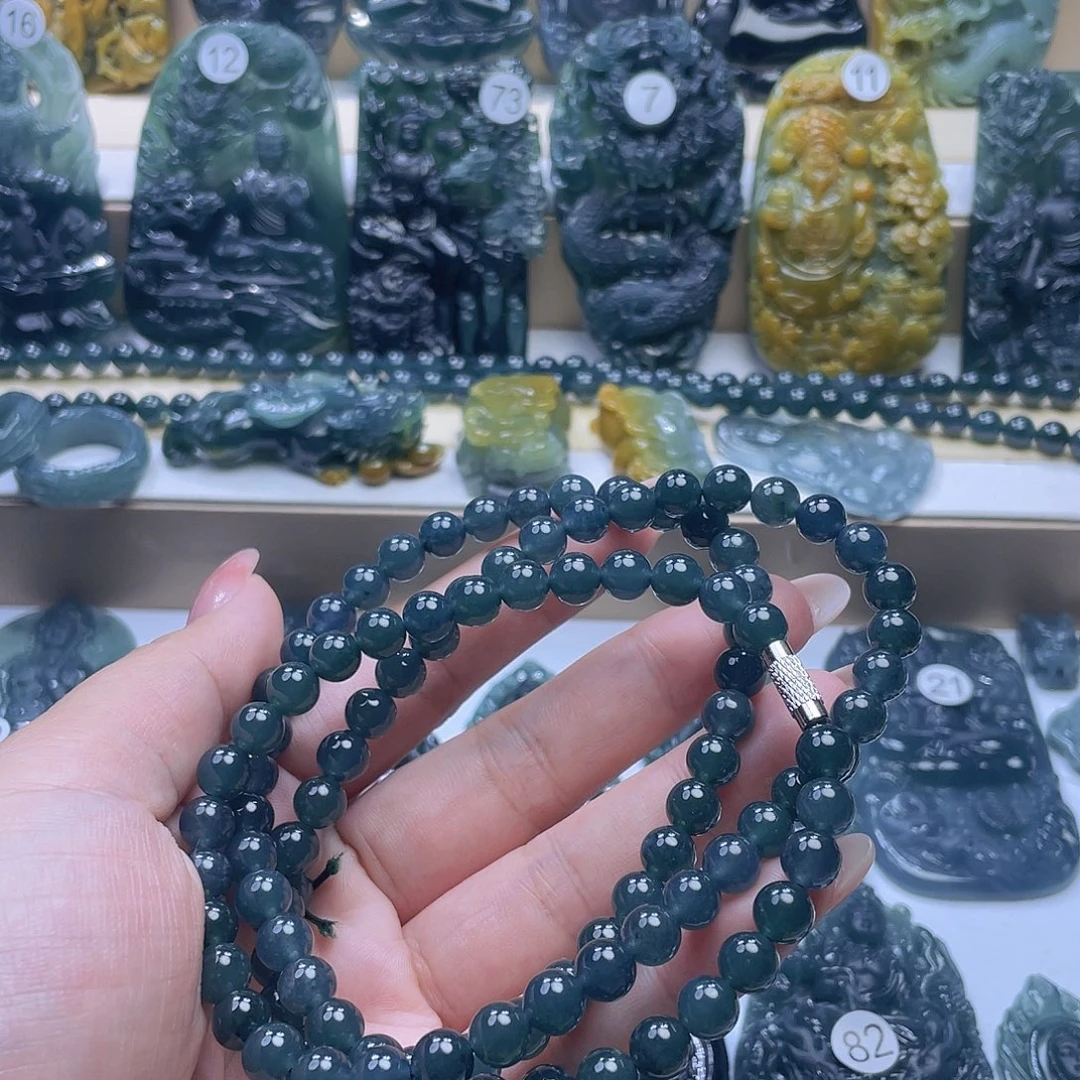 颈饰未镶嵌翡翠翡翠未镶嵌
