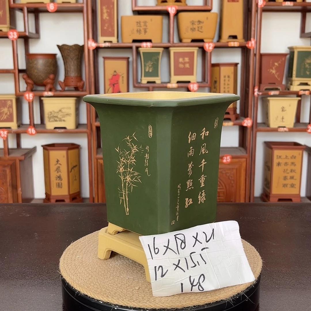 紫砂花盆紫砂花盆
