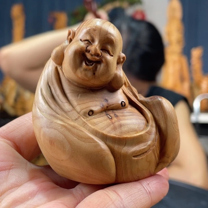 柏木（崖柏）手把件