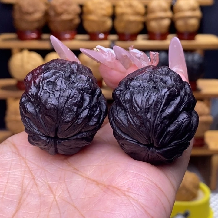 文玩核桃把件包罗万象40号37尺