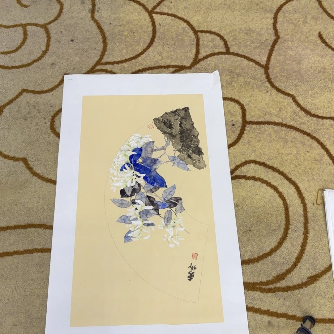 国画国画老师作品刘
