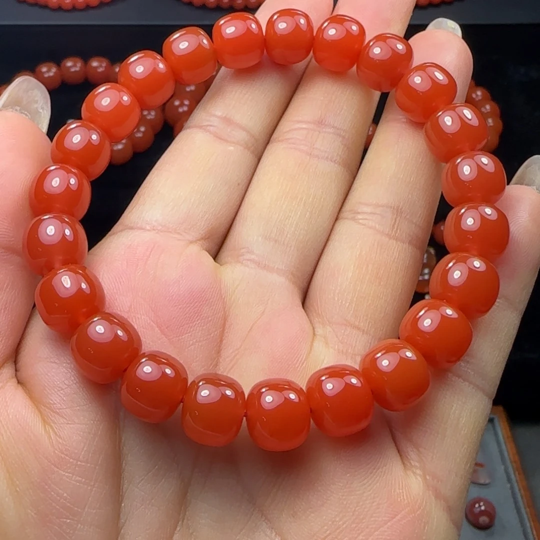 南红玛瑙未镶嵌手串