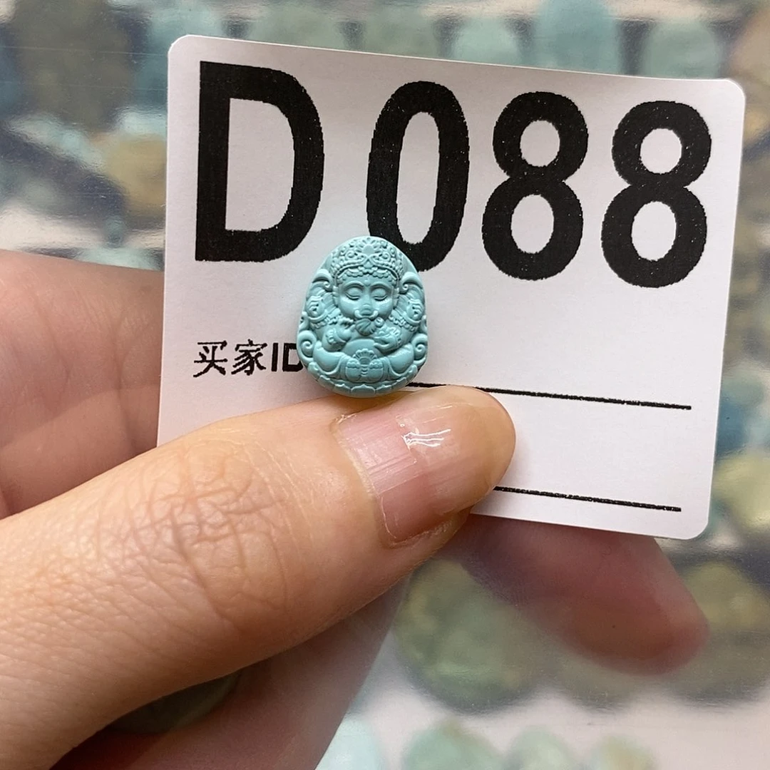 未镶嵌绿松石绿松石配饰定制