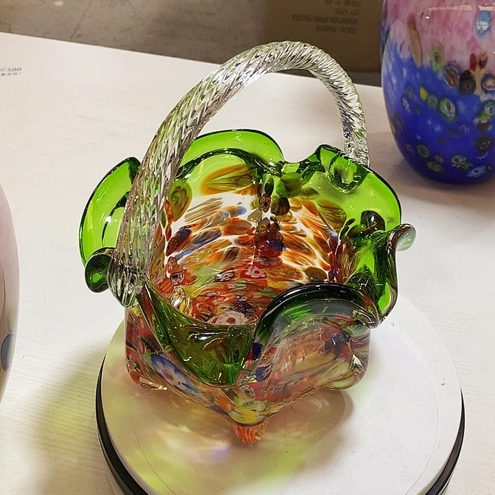 蜜***乐花篮高24厘米口径12厘米