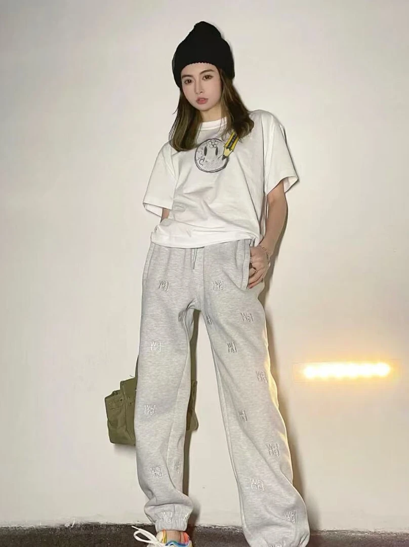 【JAY】笑嘻嘻素描铅笔情侣短袖短T（男女同款）