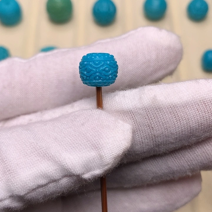 绿松石未镶嵌绿松石云纹10.5