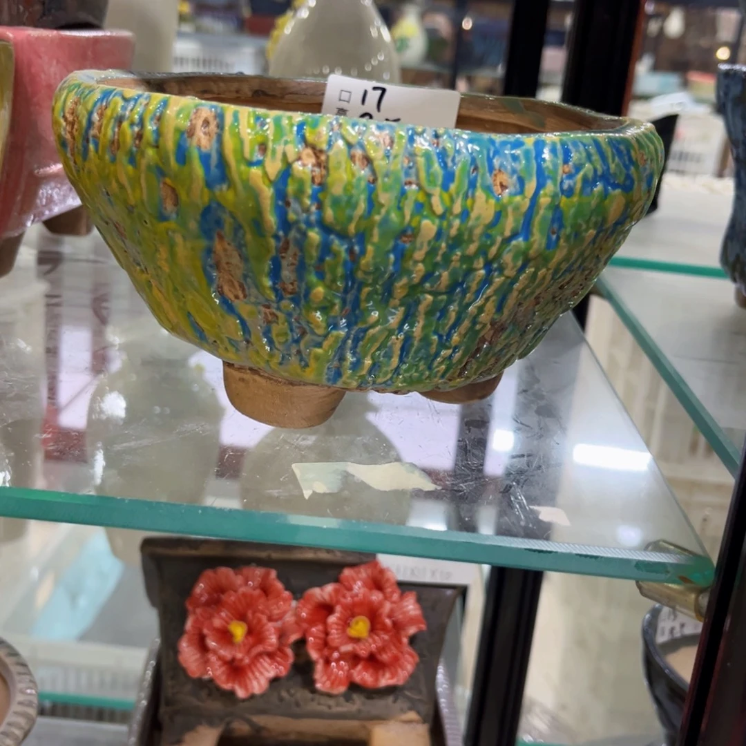 琉璃手工艺品陶瓷多肉花盆艺术品