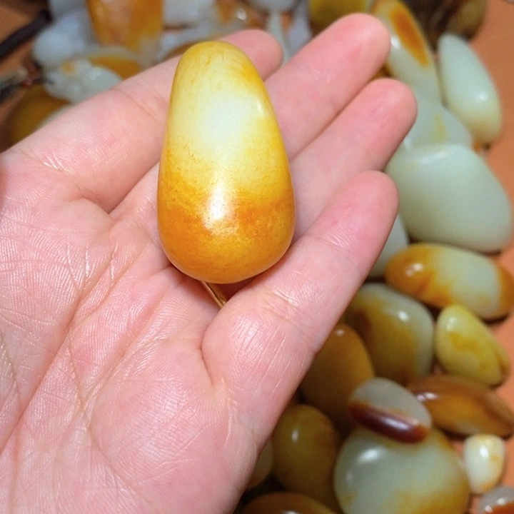 木***薯颈饰未镶嵌和田玉