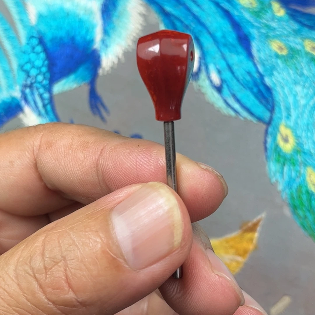 南红玛瑙未镶嵌三通