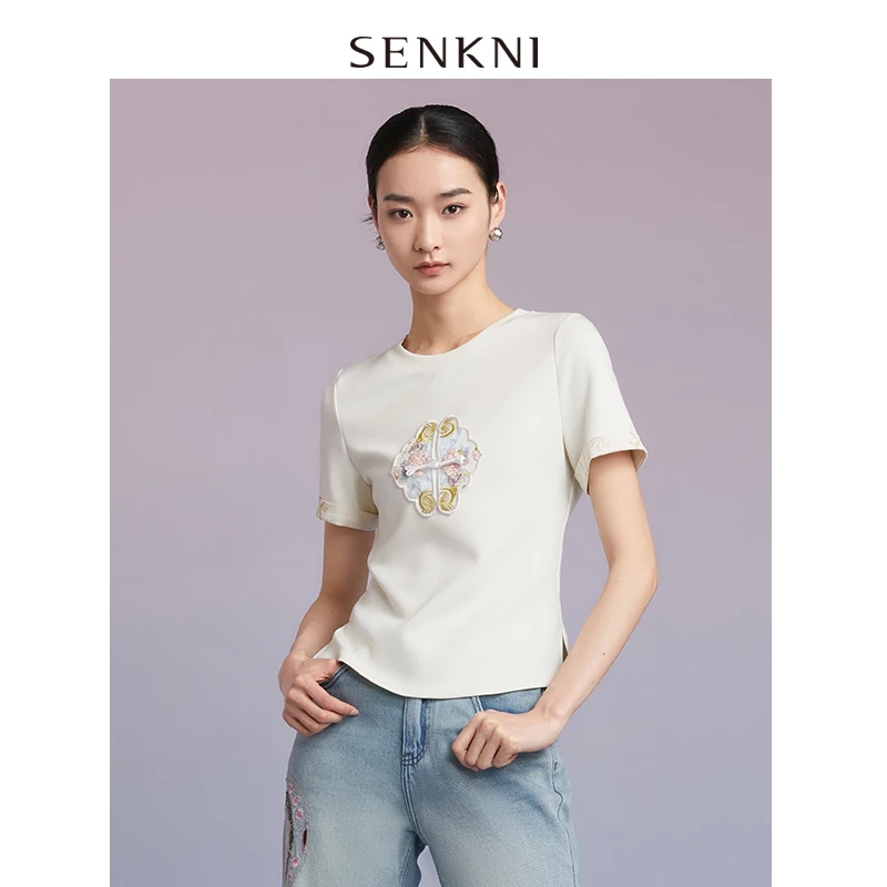 圣可尼新品女式T恤S323104ND