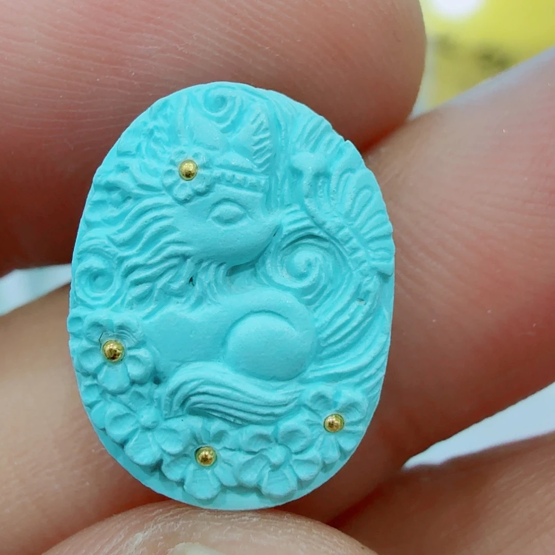 未镶嵌绿松石配饰