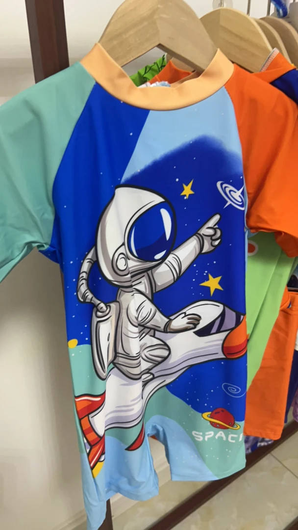 非主图儿童泳衣热卖款连体夏季男童女童