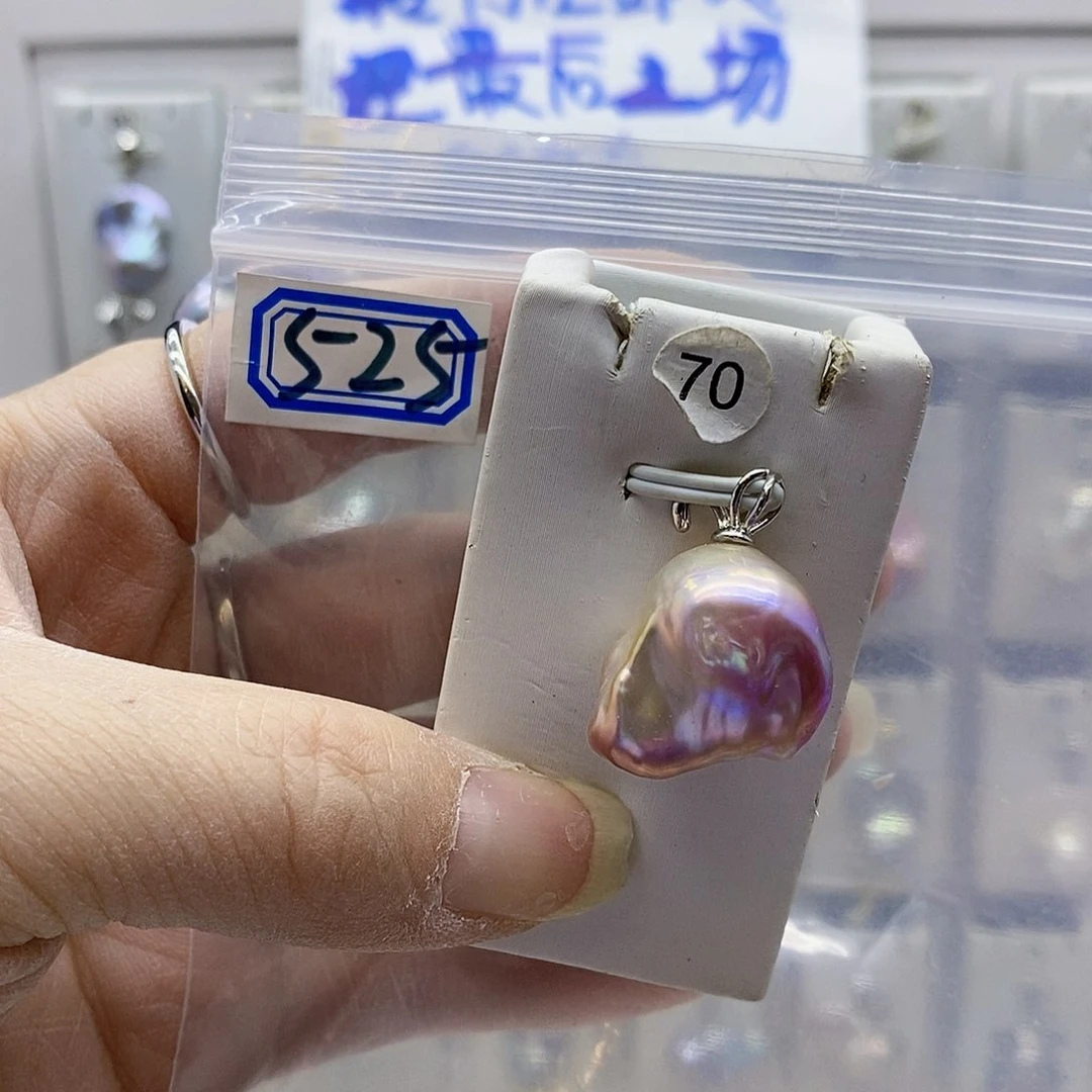 颈饰合金淡水珍珠