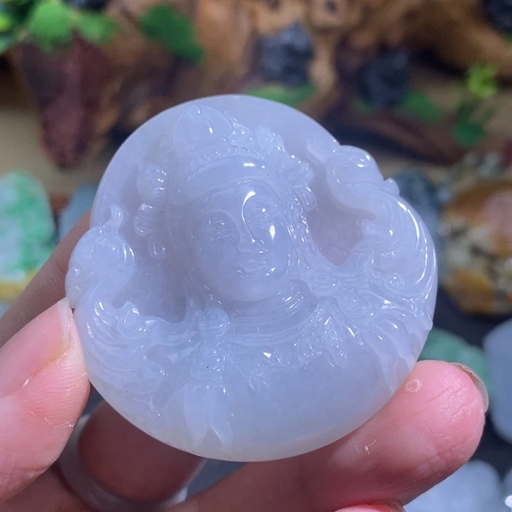 【闪购商品】颈饰未镶嵌翡翠观音头