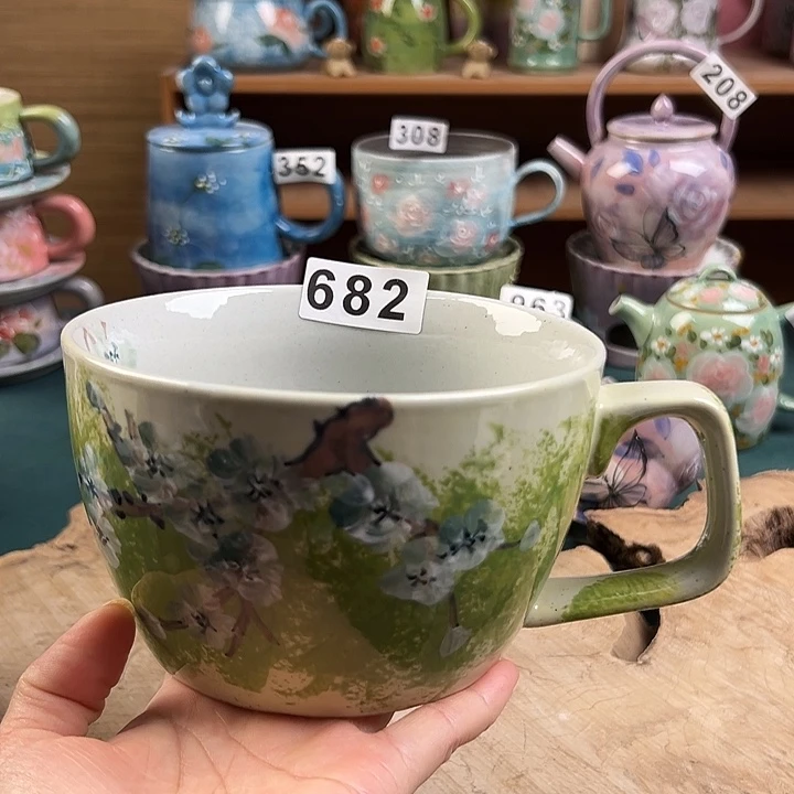 景德镇陶瓷手绘作品682
