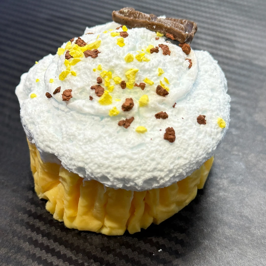 【54】（蓝漾巧克力纸杯蛋糕）捏捏食品级硅胶捏捏高颜值慢回弹