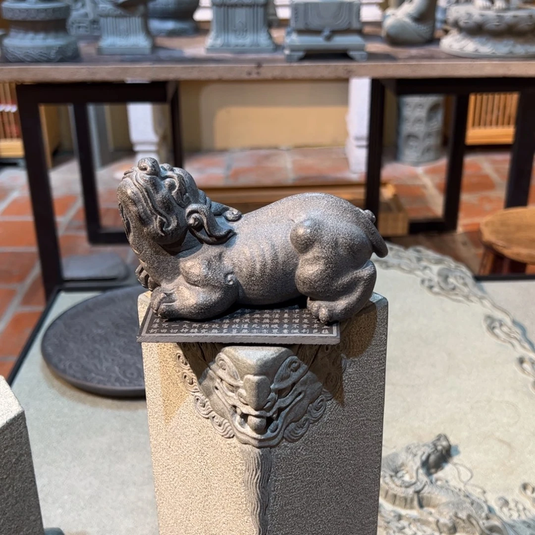 @***n石材5片心经和抬头貔貅