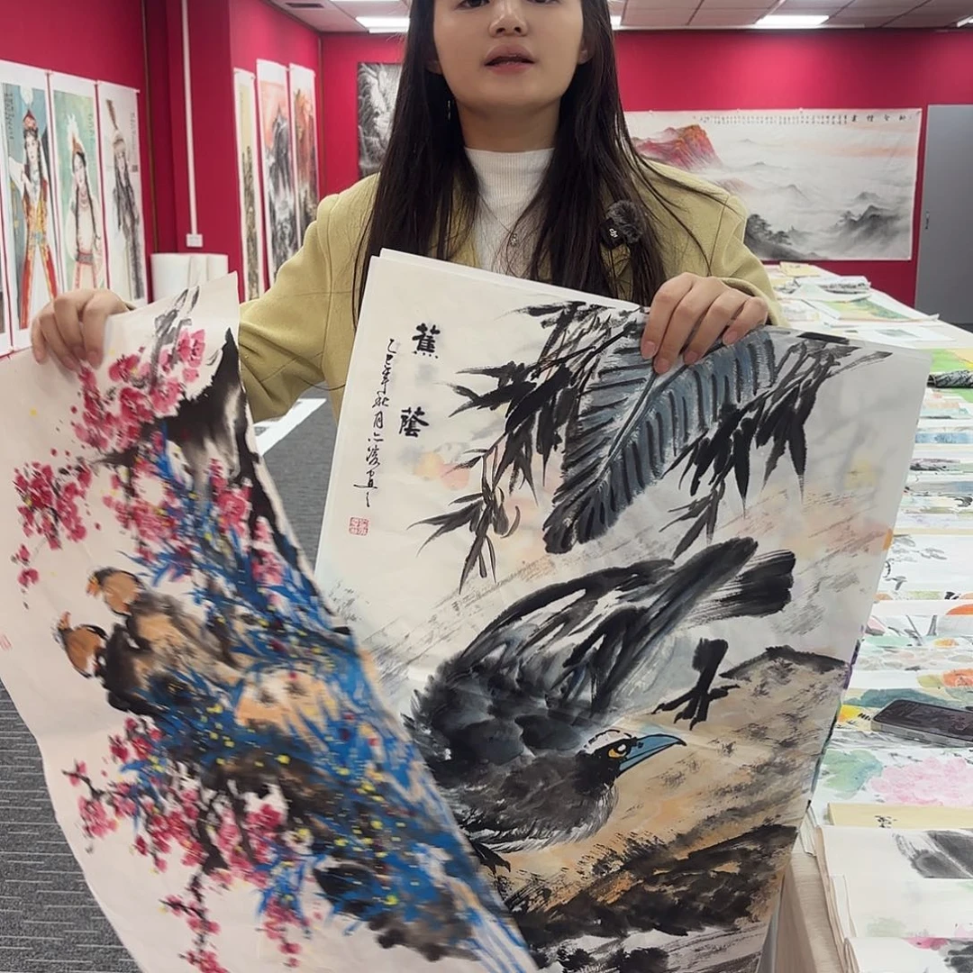 国画国画作品纯手绘