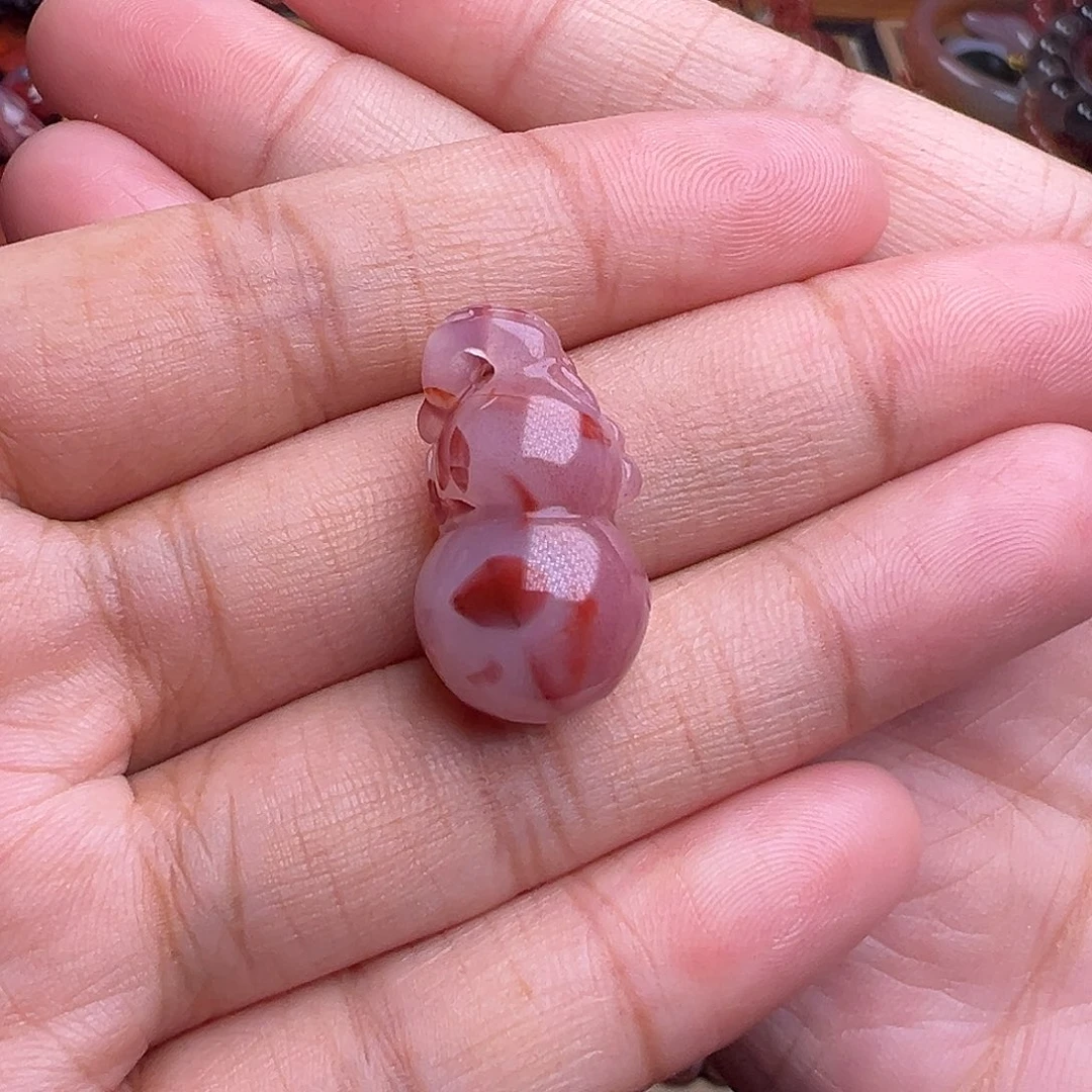 南红玛瑙未镶嵌珠宝奇石葫芦