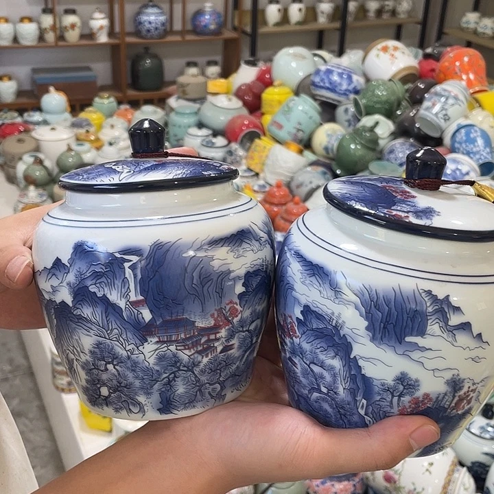 陶瓷罐茶叶罐密封罐