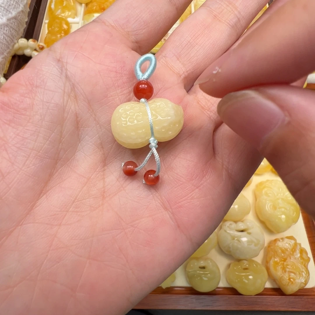 裸石琥珀未镶嵌蜜蜡