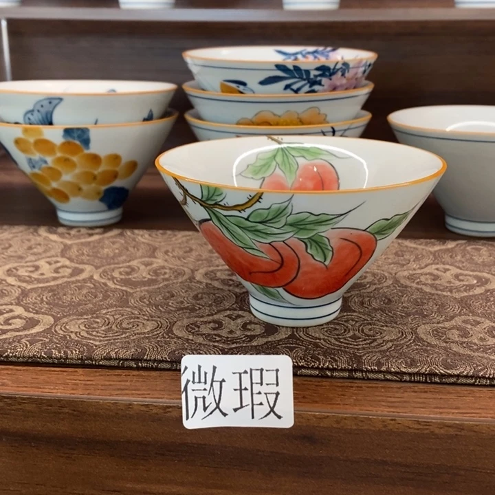 釉下老陶泥手工绘制