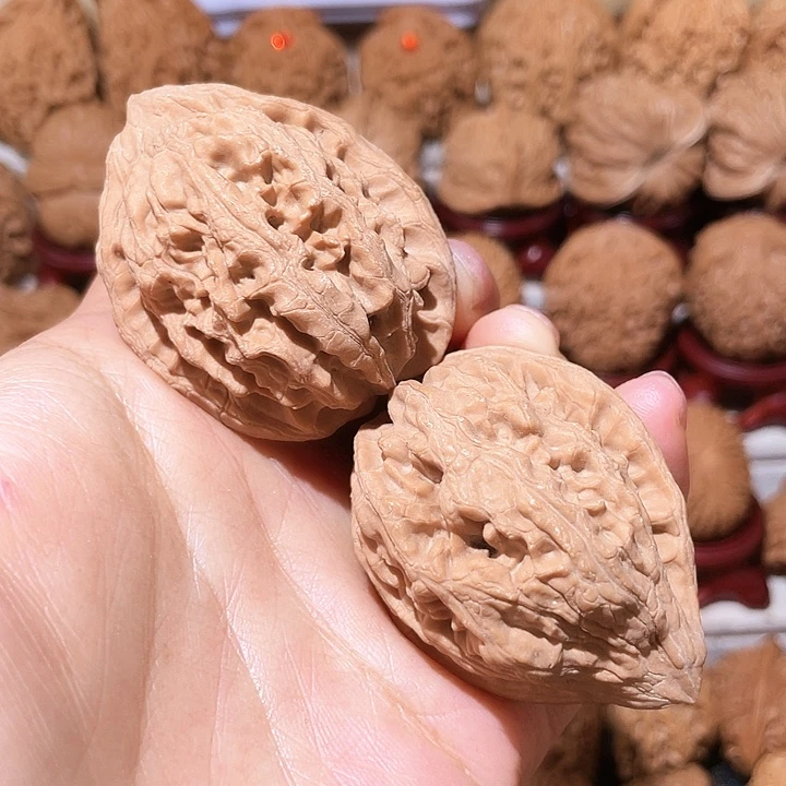 把件文玩核桃全品白茬大沽石40尺放漏款