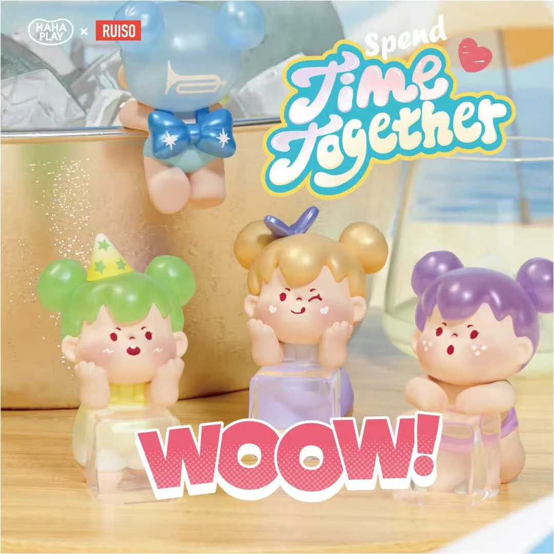【拆袋】WOOW哇嗷陪伴你的小时光系列萌粒潮玩盲袋手办礼物摆件