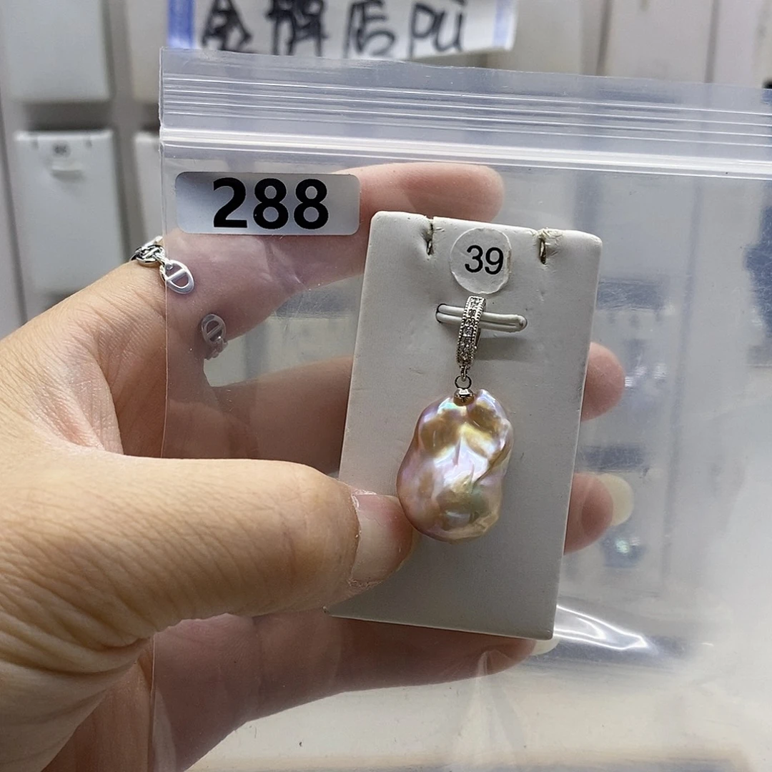 颈饰合金淡水珍珠
