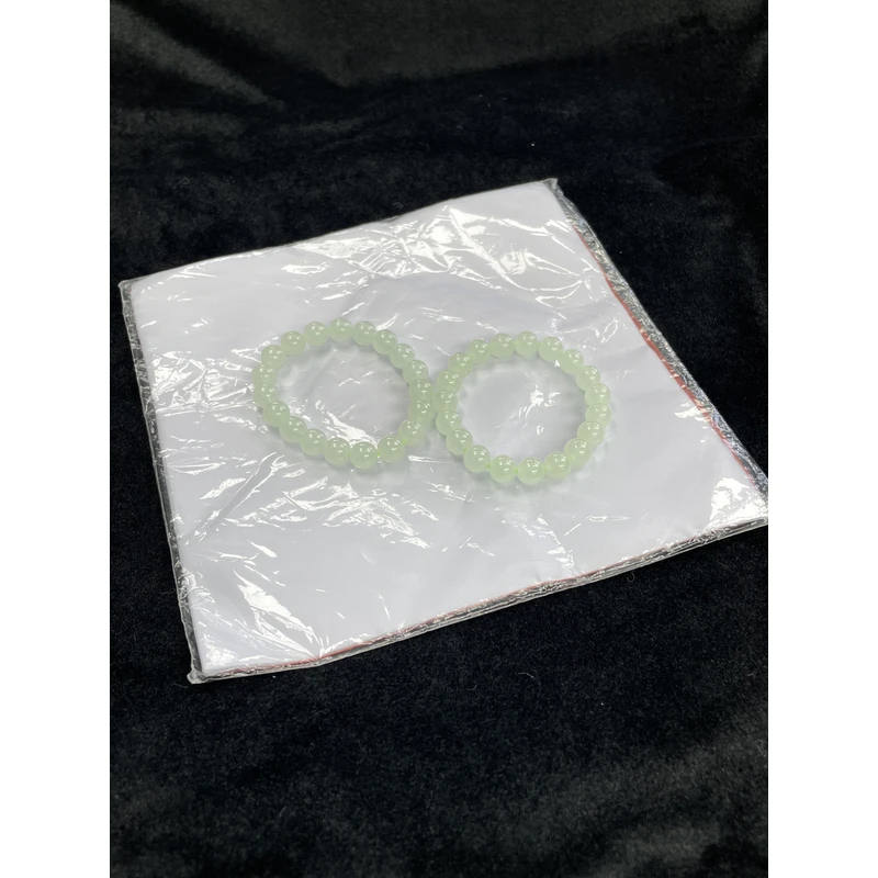 【小耿珠宝】和田玉翠青手串（多样性发其一）