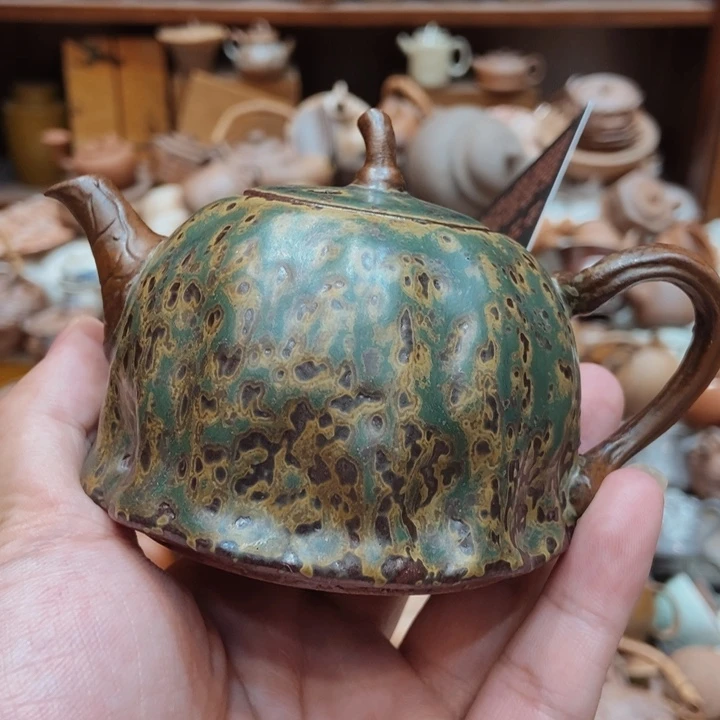 柴烧老岩泥高端茶器
