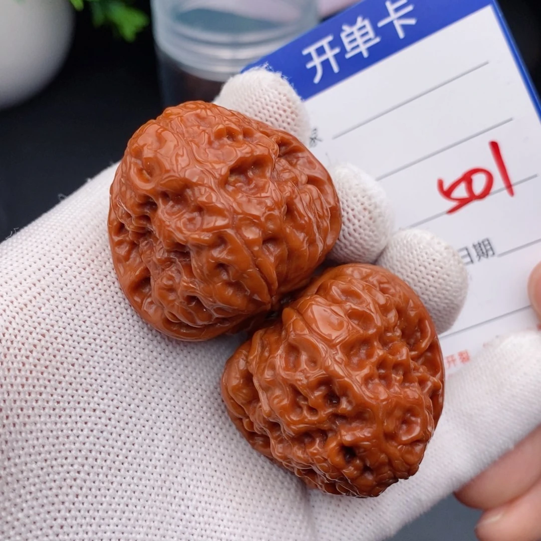 文玩核桃把件39团圆501