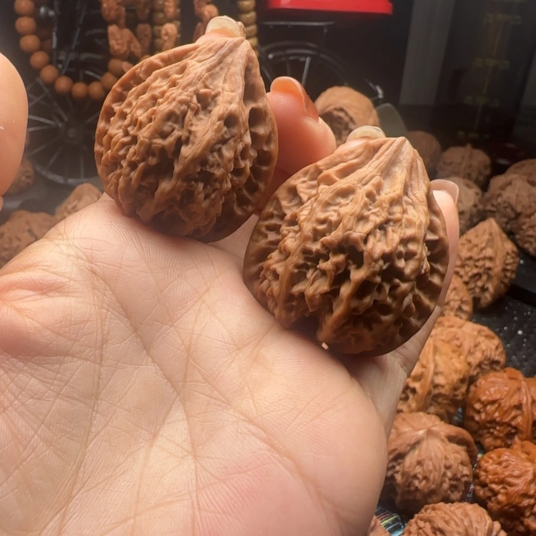 文玩核桃把件全品佛灯 奶嘴38