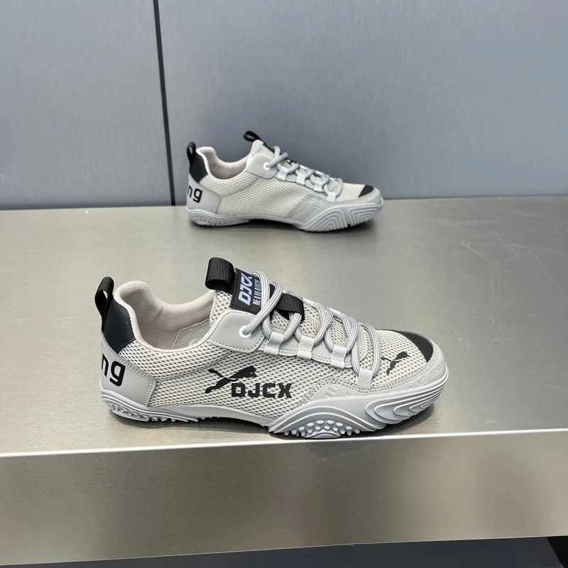 DJ68-315夏季新款韩版低帮男鞋舒适透气网面鞋时尚休闲鞋板鞋