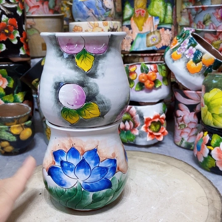 景德镇艺术手绘作品