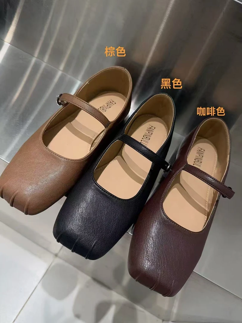 恩熙·法式方头舒适春季软底国潮鞋子女鞋1692-6