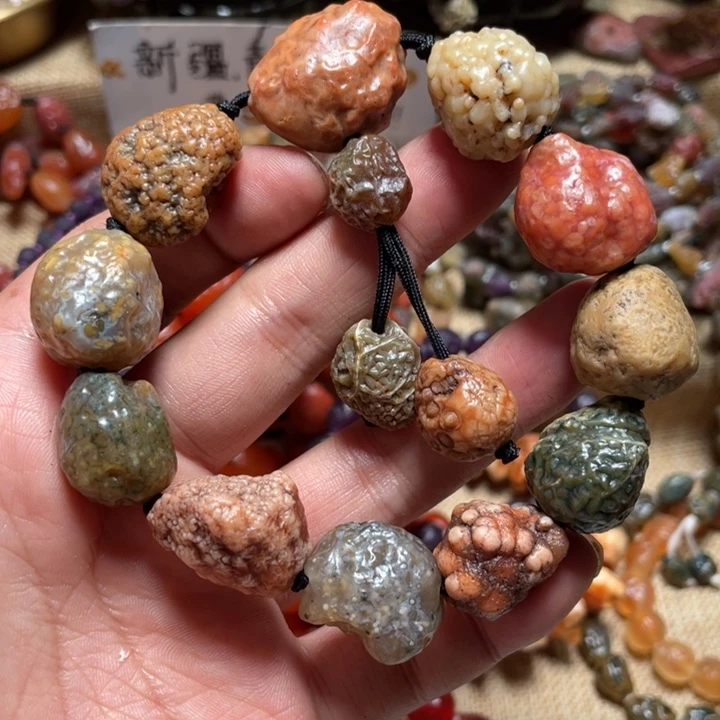 玛瑙/玉髓合金手链