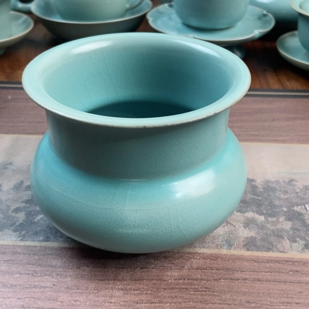 摆件原产地原矿汝瓷～茶器