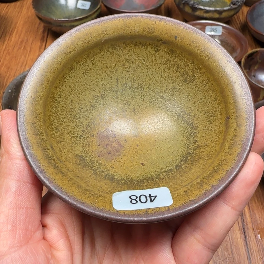 珍***惜柴烧建盏茶盏茶杯408