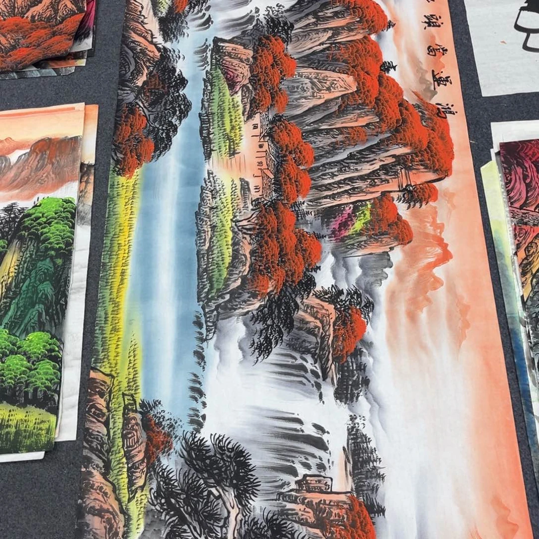 国画明月的直播间20