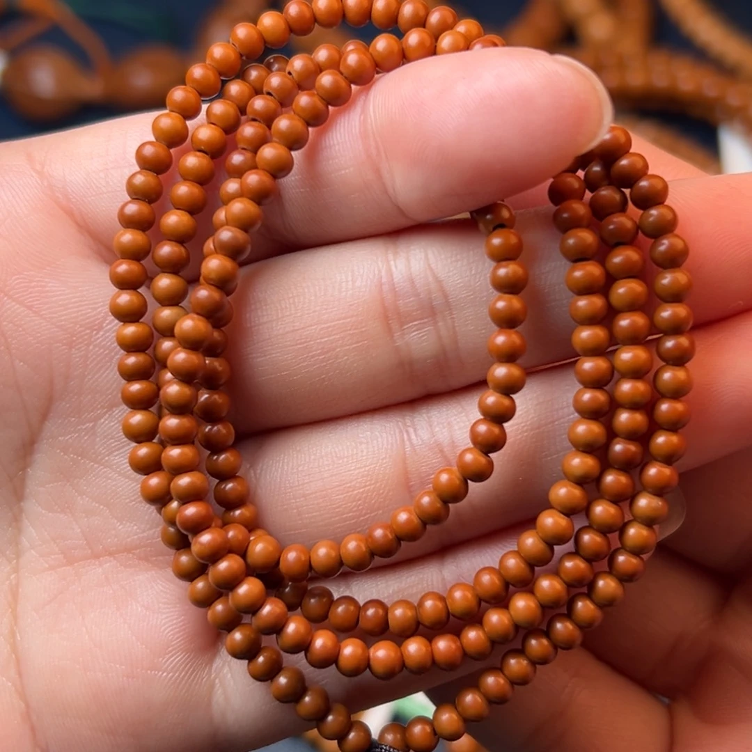 橄榄核手串/手链橄榄核尖圆珠挂脖0.39cm