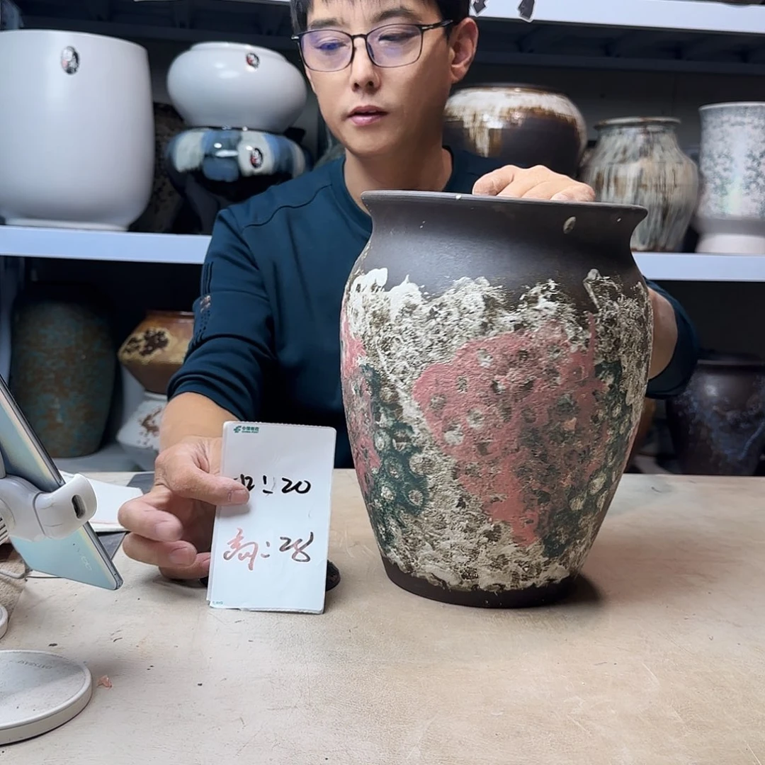 紫砂花盆尺寸20@28