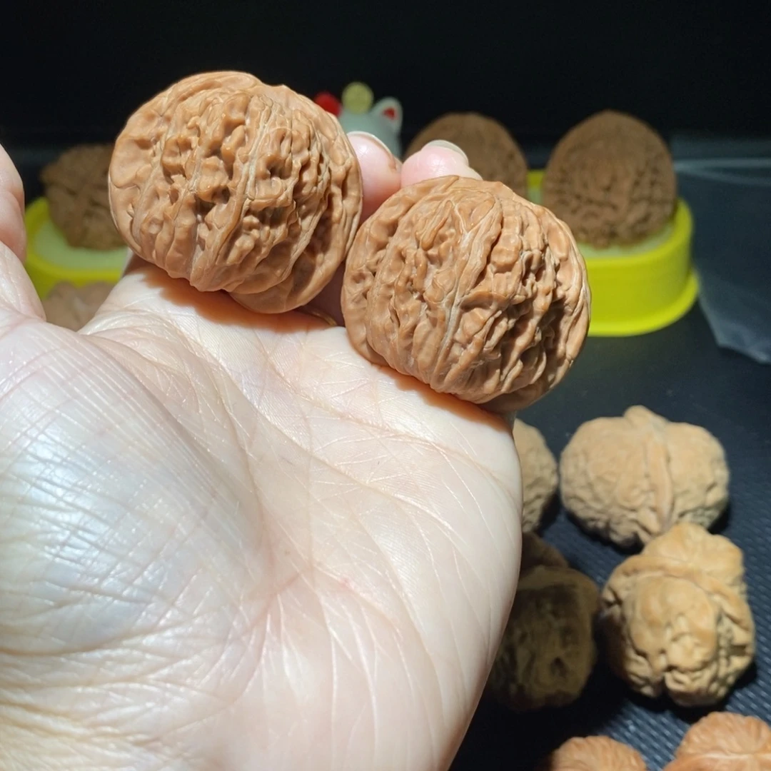 把件文玩核桃四座楼