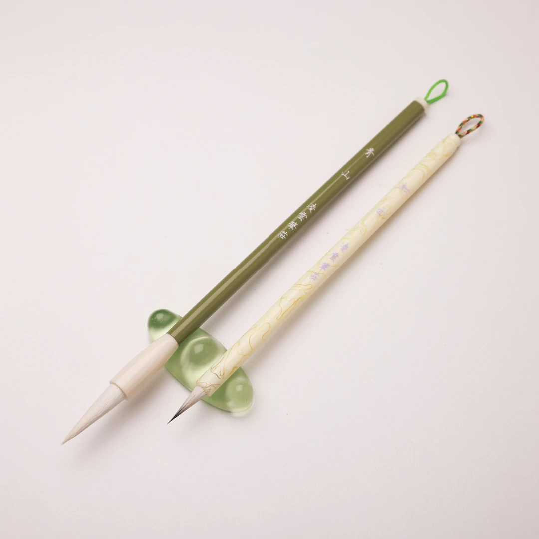 【青山 知白】出锋2.0 3.0cm羊毫兼毫中楷小楷毛笔篆书楷书国画书法