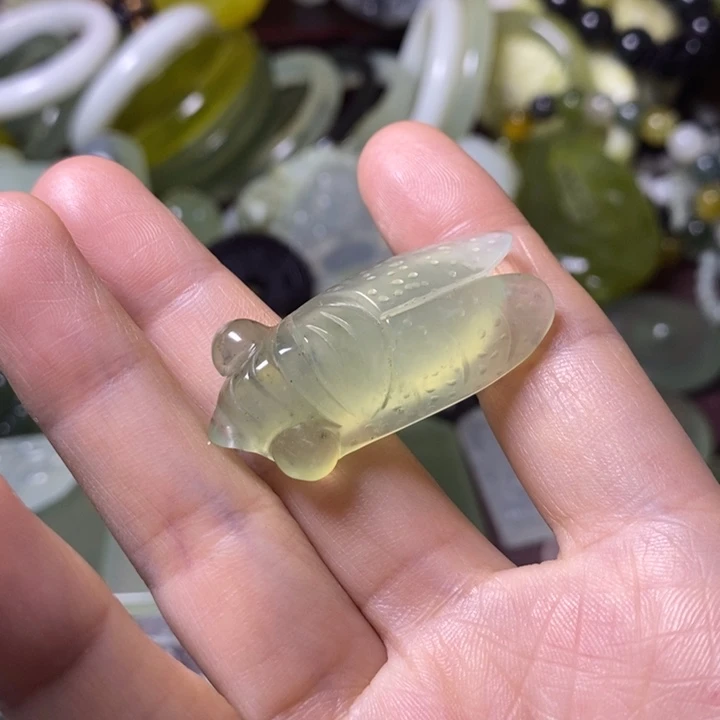 岫玉岫玉挂件未镶嵌