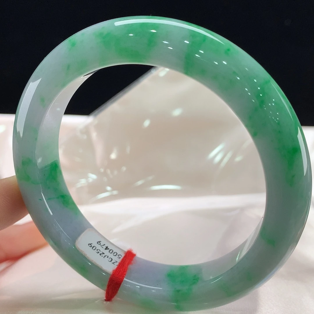 翡翠未镶嵌手镯0479