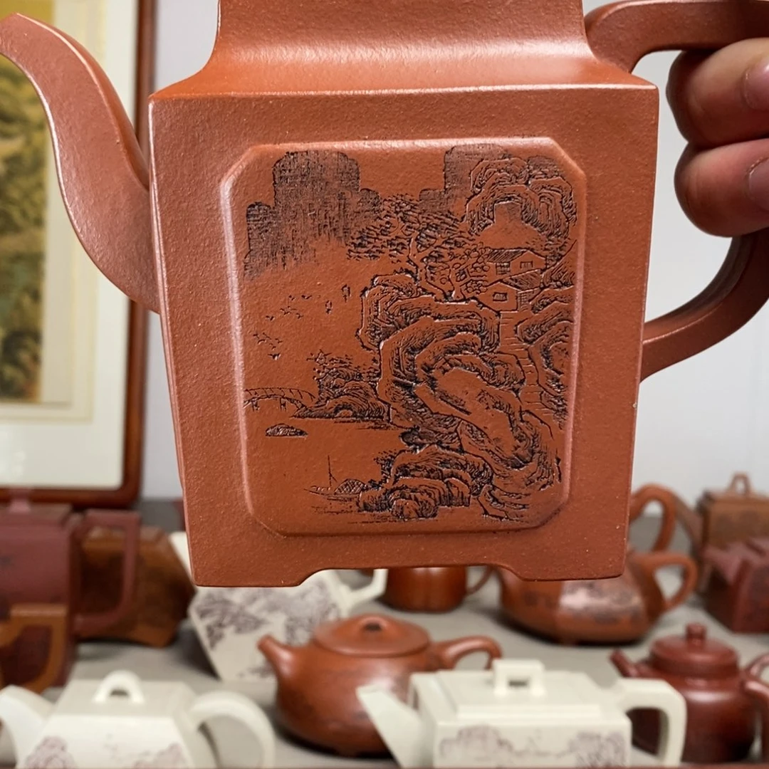 茶壶紫砂忠原矿泥料传统工艺制作